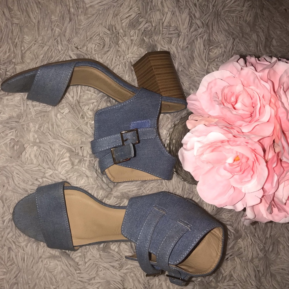 Jean heels